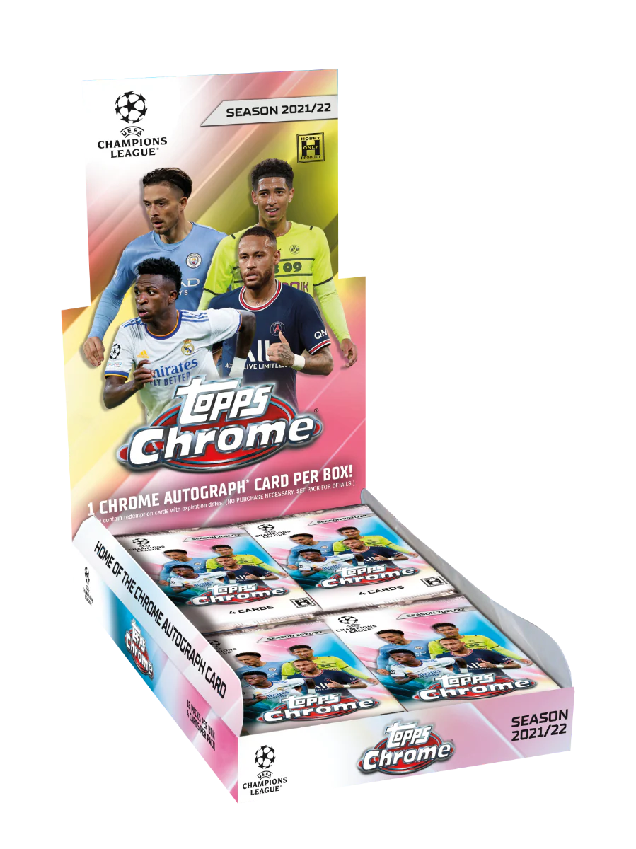 Live Break - Topps Chrome UCL 21/22 - sealed Box