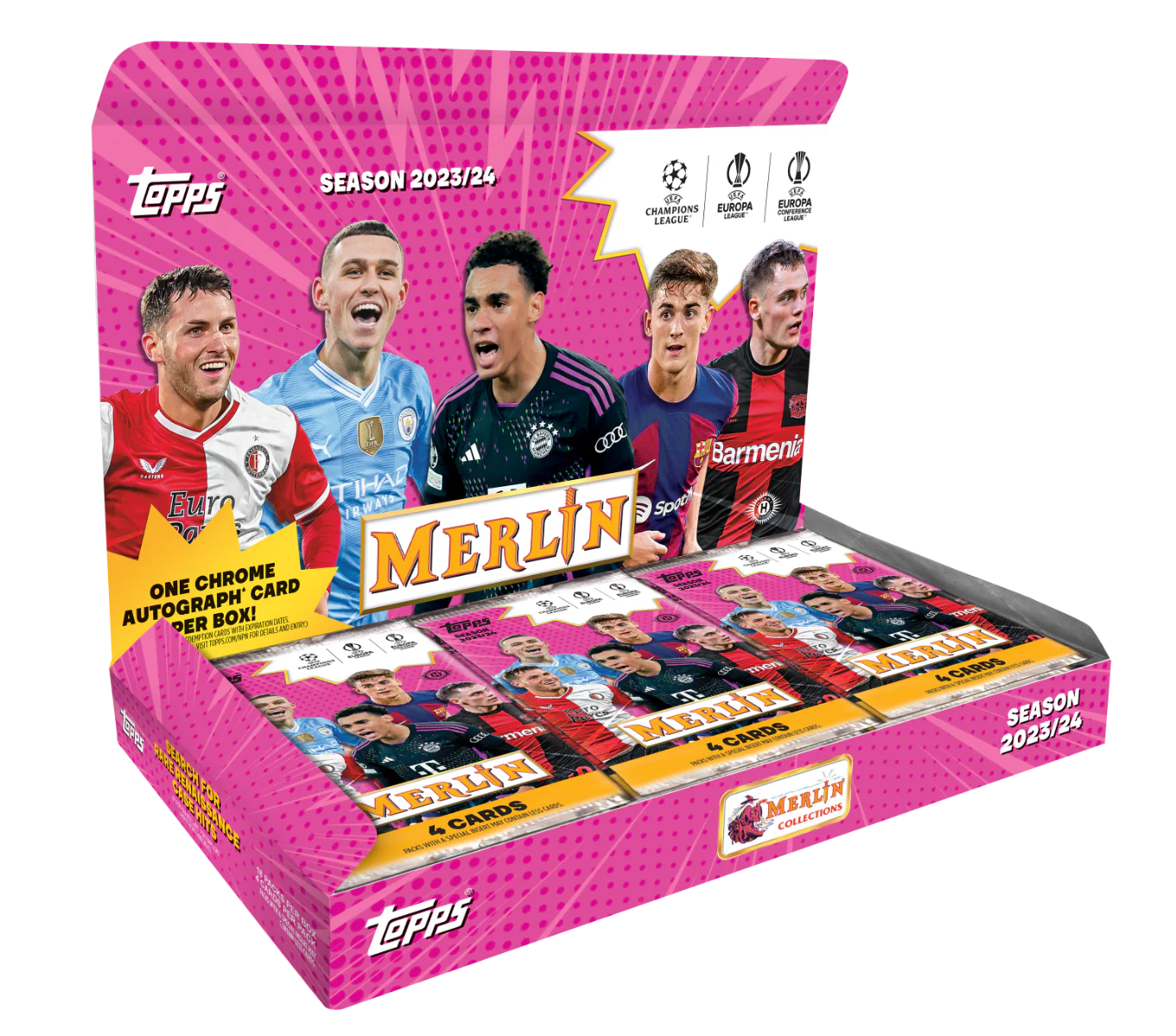Live Break - Topps Merlin UCC 2023/24 - sealed Box