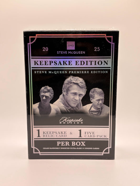 Steve McQueen Keepsake Premiere Edition 2025 (Sealed)