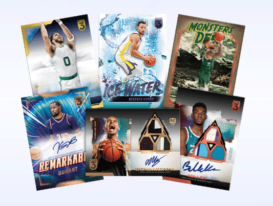 2023-24 Topps Three Basketball Hobby Box - Sealed Box
