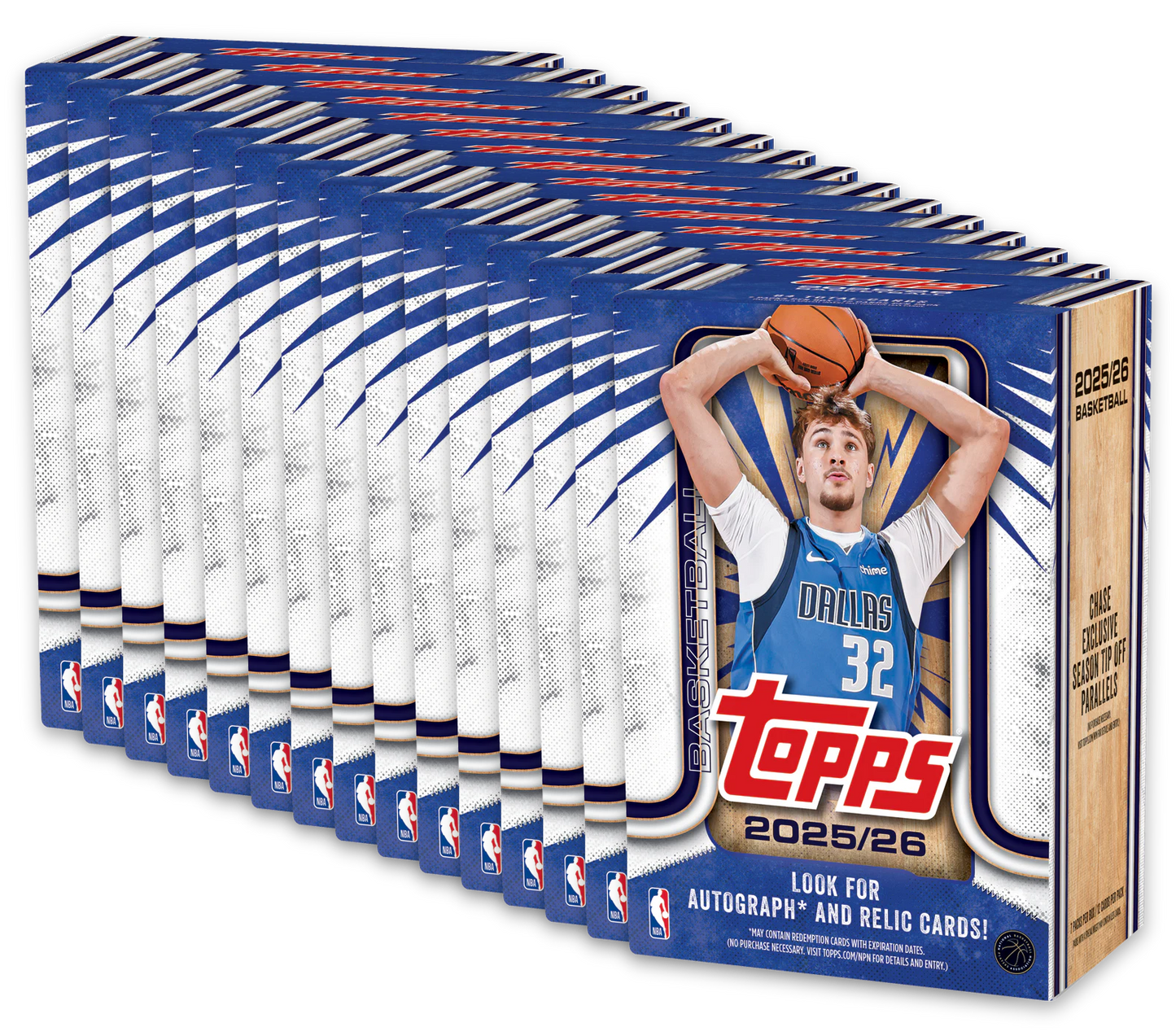 Live Break Random Team - 2025-26 Topps Basketball – 15 x Value Box - sealed