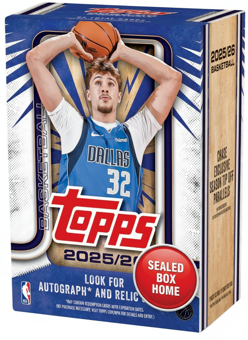 2025-26 Topps Basketball – Value Box - SEALED BOX HOME