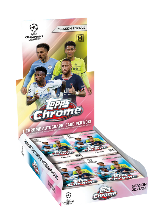 Topps Chrome UCL 21/22 - sealed Box für zu Hause