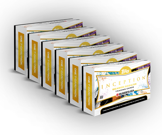 2024/25 Topps Bundesliga Inception – 6 Box Sealed PYT/PYP Break