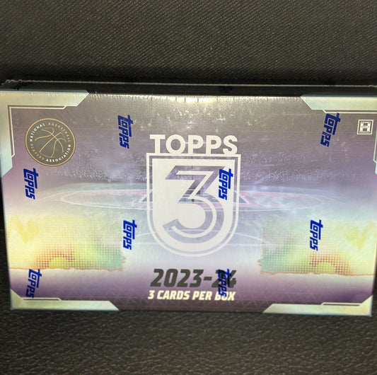 Live Break – 2023-24 Topps Three Basketball Hobby Box – 3 Spots (Random Pack) #2