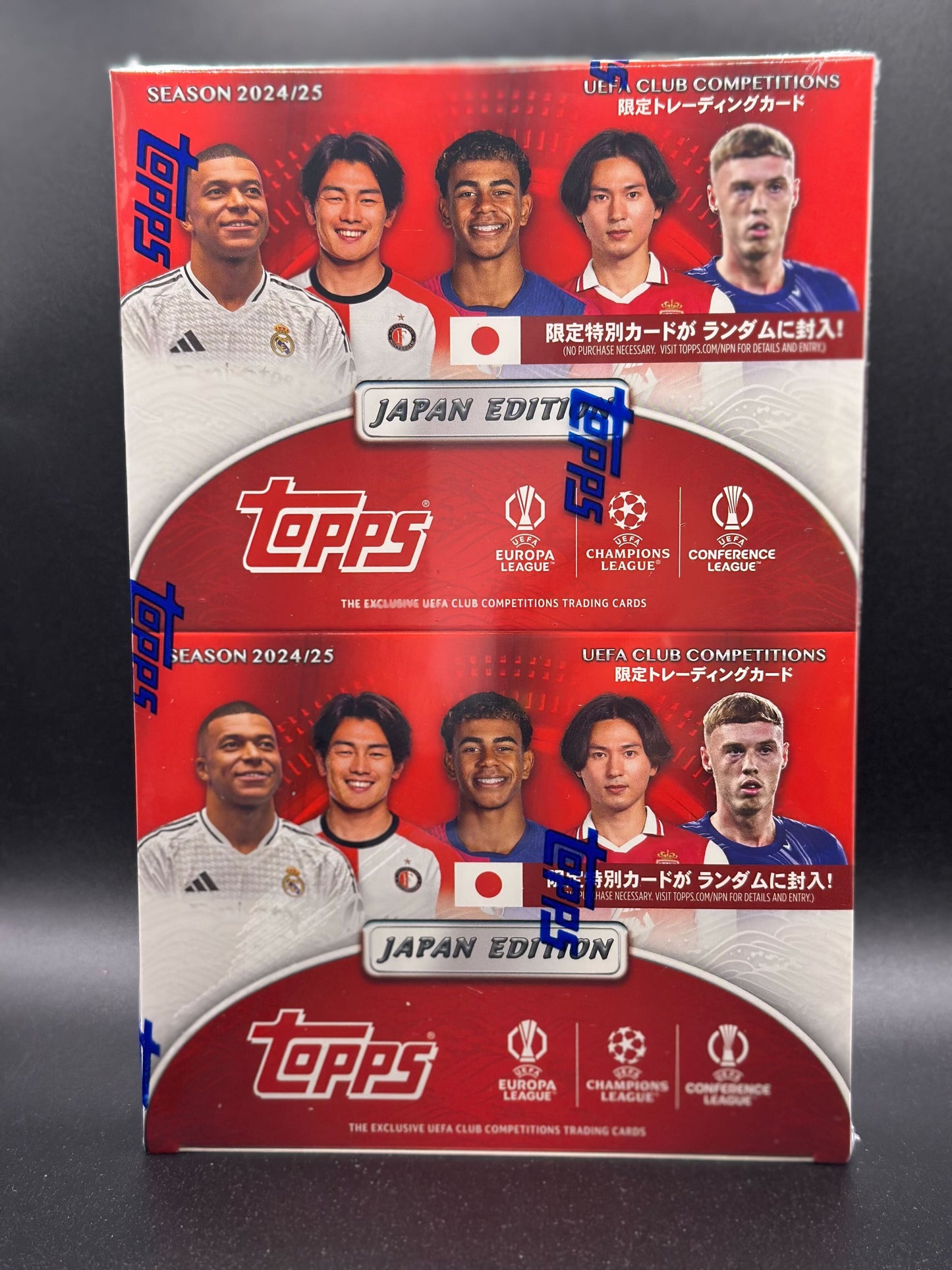 Topps UEFA Japan Edition 2025 - Break Box - mit Lamine Yamal, Erling Haaland & Marks of Excellence