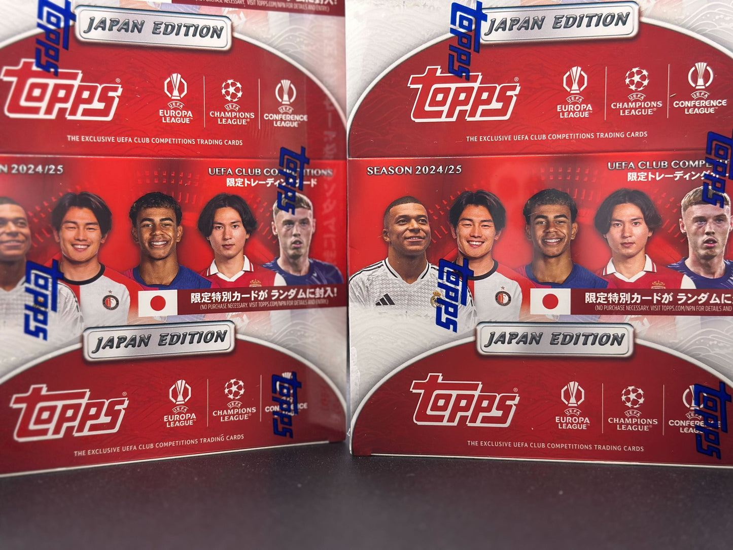 Topps UEFA Japan Edition 2025 - Break Box - mit Lamine Yamal, Erling Haaland & Marks of Excellence