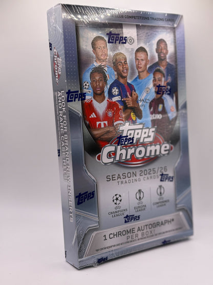 Topps Chrome UCC 25/26 Hobby Box - sealed
