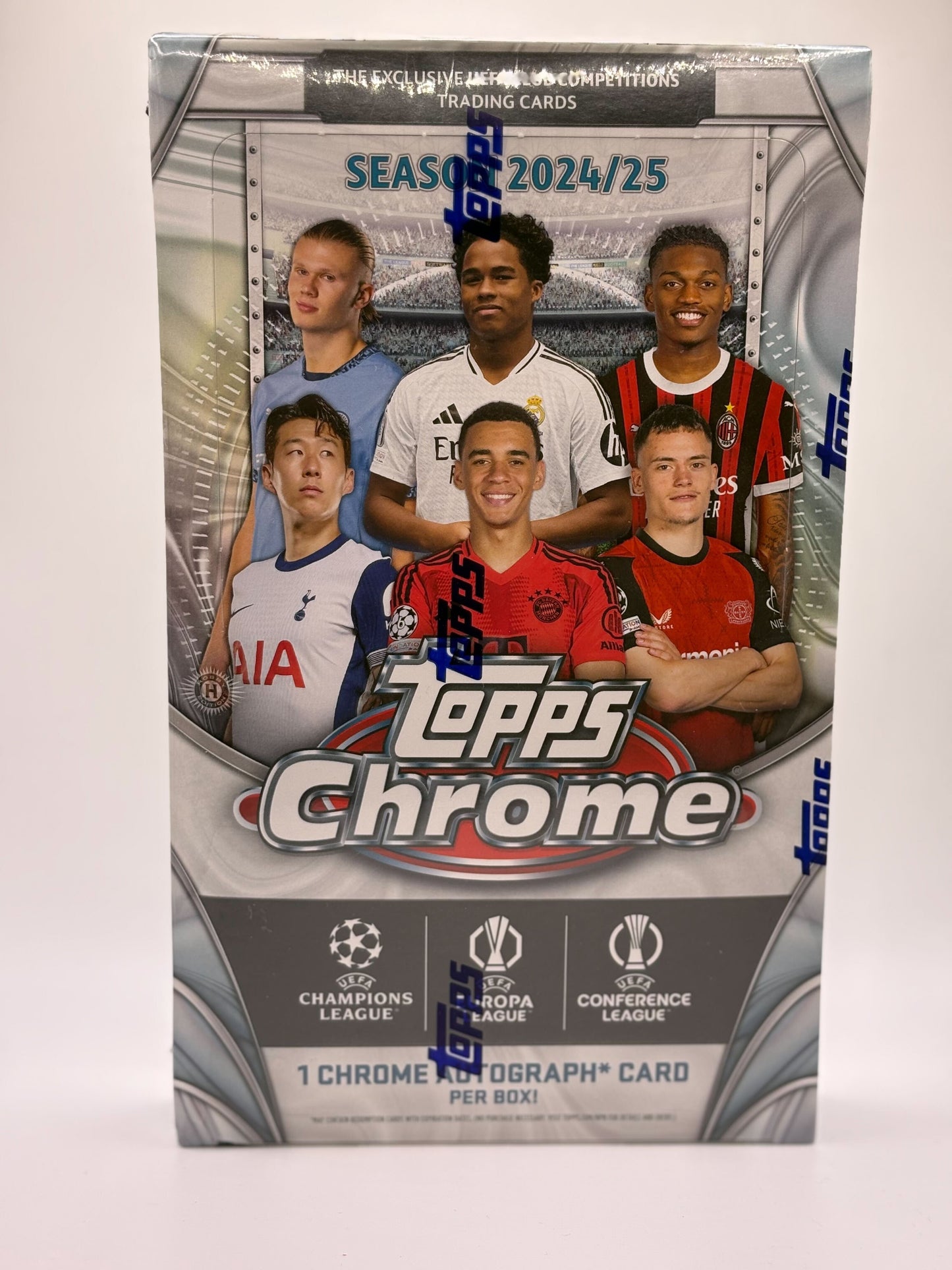 Topps Chrome UEFA Club Competitions 2024/25 Hobby Box