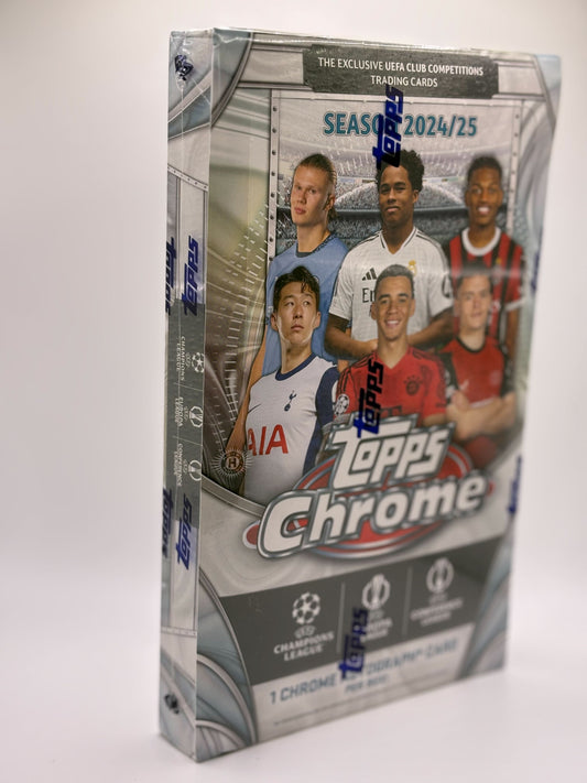Topps Chrome UEFA Club Competitions 2024/25 Hobby Box