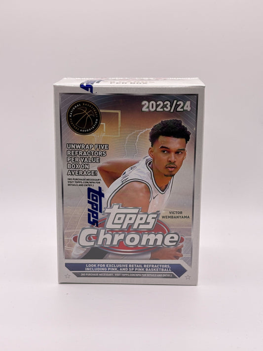 Topps Chrome Basketball 23/24 Value Box - sealed