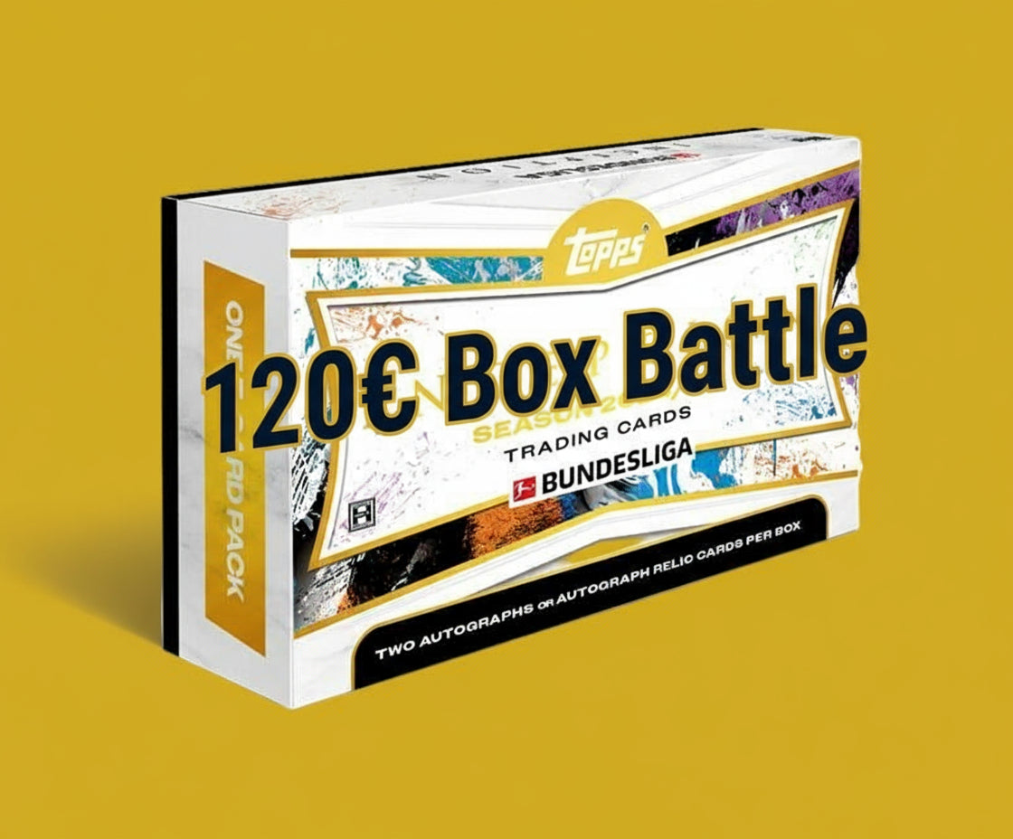 120€ SPECIAL Topps Bundesliga Inception sealed Box