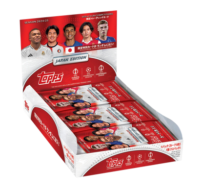 Topps UEFA Japan Edition 2025 - sealed Home - mit Lamine Yamal, Erling Haaland & Marks of Excellence