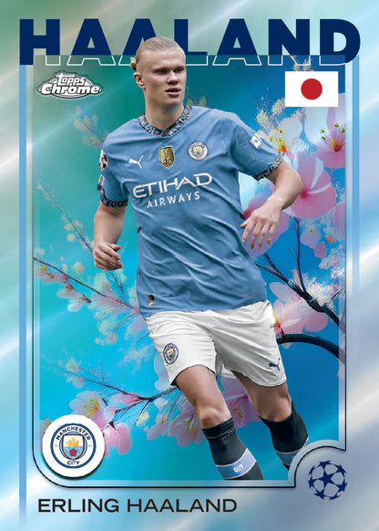 Topps UEFA Japan Edition 2025 - sealed Home - mit Lamine Yamal, Erling Haaland & Marks of Excellence