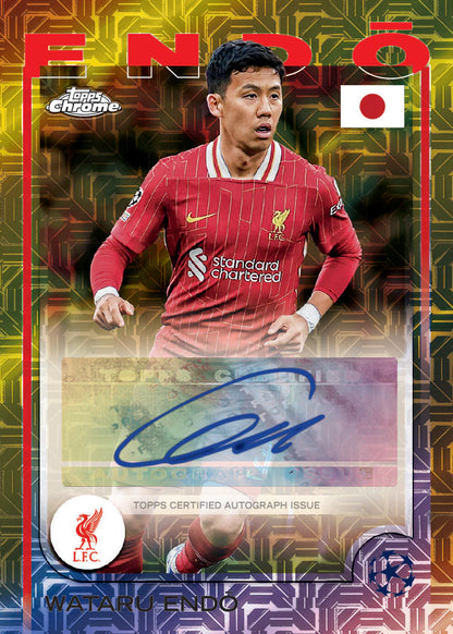 Topps UEFA Japan Edition 2025 - sealed Home - mit Lamine Yamal, Erling Haaland & Marks of Excellence