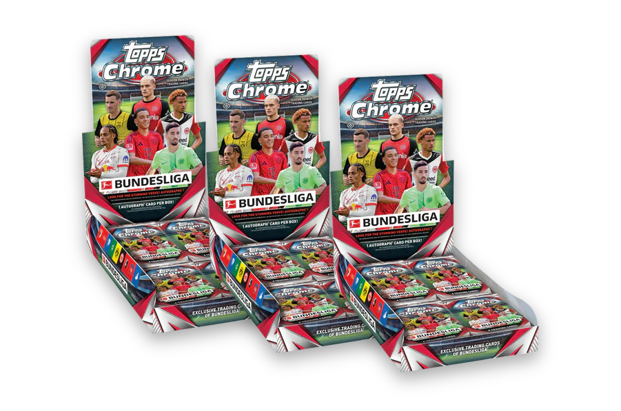 Live Break Random Team - 2024-25 Topps Bundesliga Chrome – 3 x Hobby Box