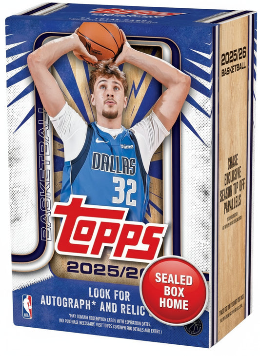 2025-26 Topps Basketball – Value Box - SEALED BOX HOME